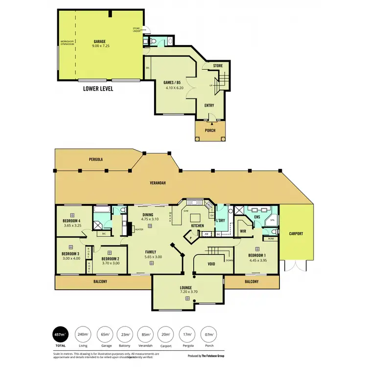 Floorplan of Homely house listing, 7 Rochester Crescent, Golden Grove SA 5125