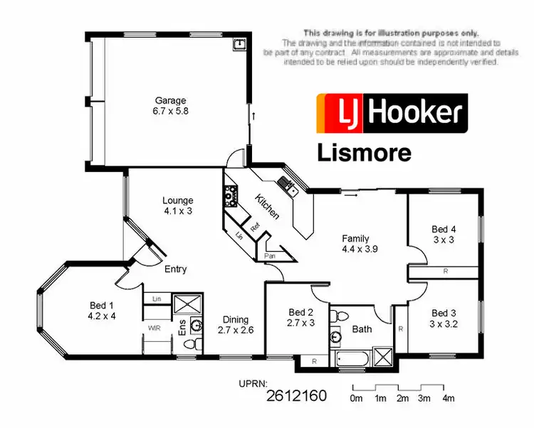 Floorplan of Homely house listing, 18 Hellyar Drive, Wollongbar NSW 2477