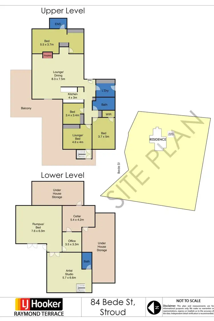 Floorplan of Homely house listing, 84 Bede Street, Stroud NSW 2425