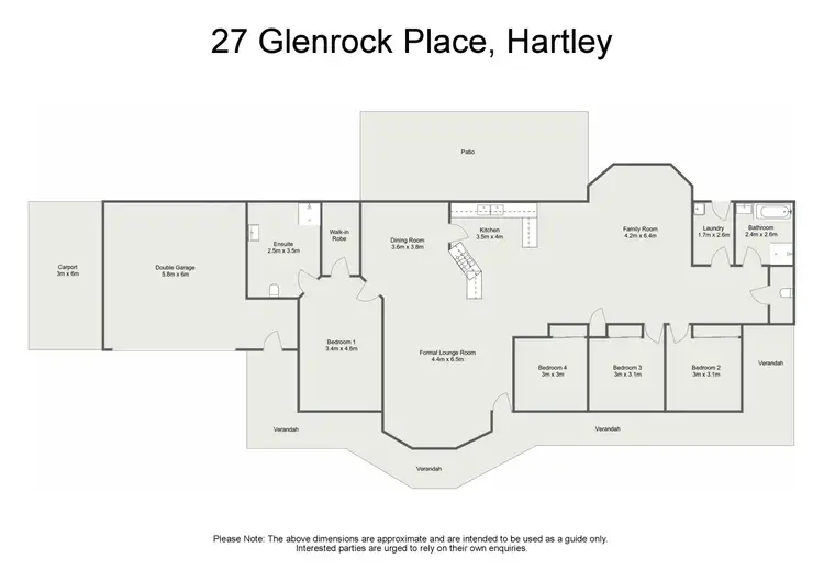 Floorplan of Homely rural property listing, 27 Glenrock Place, Little Hartley NSW 2790