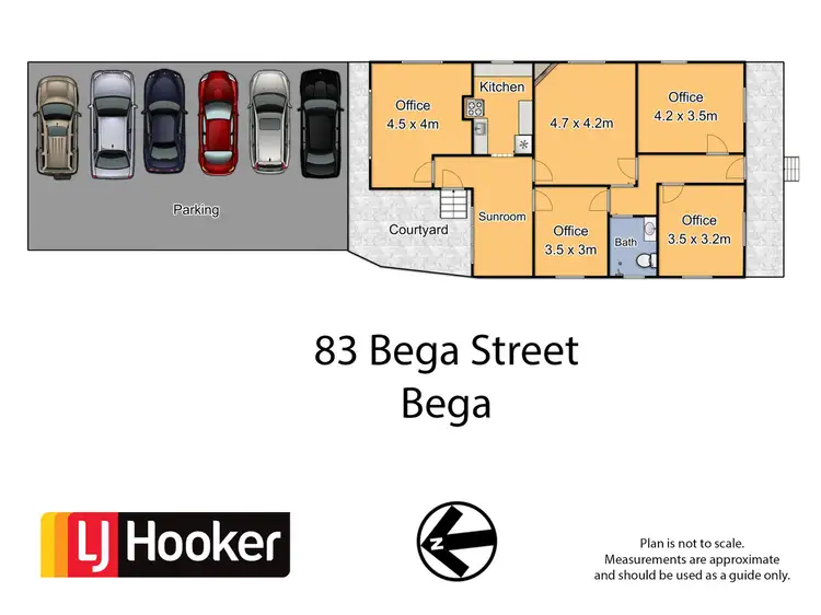 Floorplan of Homely house listing, 83 Bega Street, Bega NSW 2550