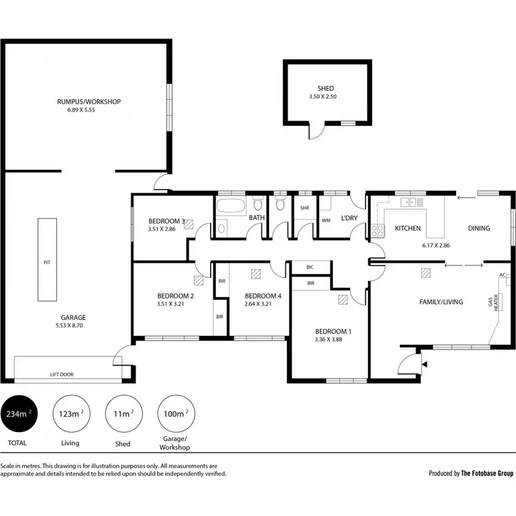 Floorplan of Homely house listing, 21 Rosewall Avenue, Gulfview Heights SA 5096