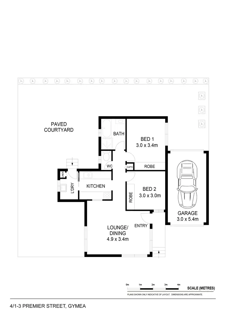 Floorplan of Homely villa listing, 4/1-3 Premier Street, Gymea NSW 2227