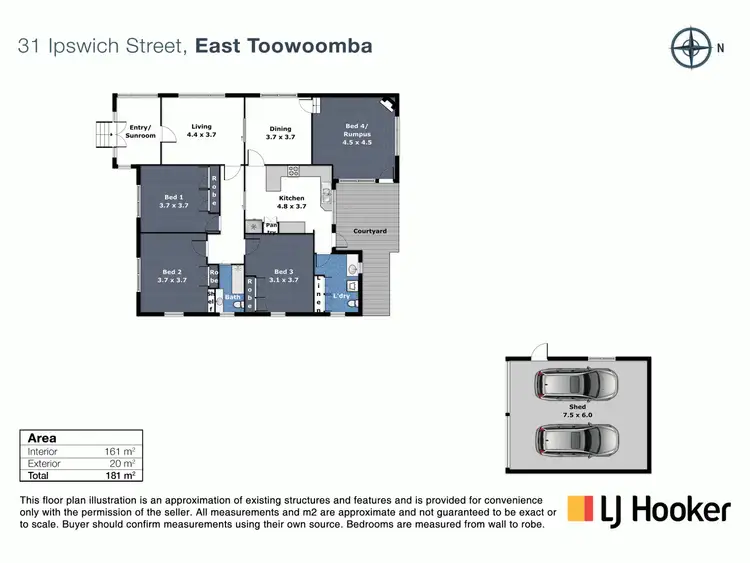 Floorplan of Homely house listing, 31 Ipswich Street, East Toowoomba QLD 4350