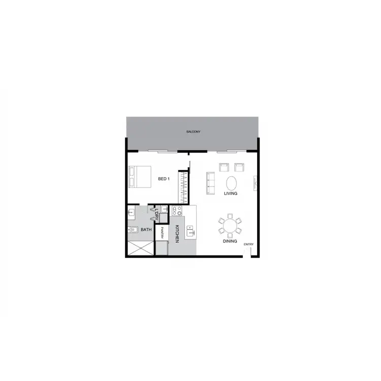 Floorplan of Homely apartment listing, 31/92-98 Henry Kendall Street, Franklin ACT 2913