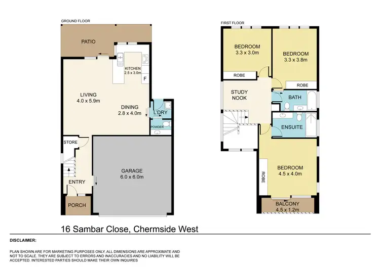Floorplan of Homely house listing, 16 Sambar Close, Chermside West QLD 4032