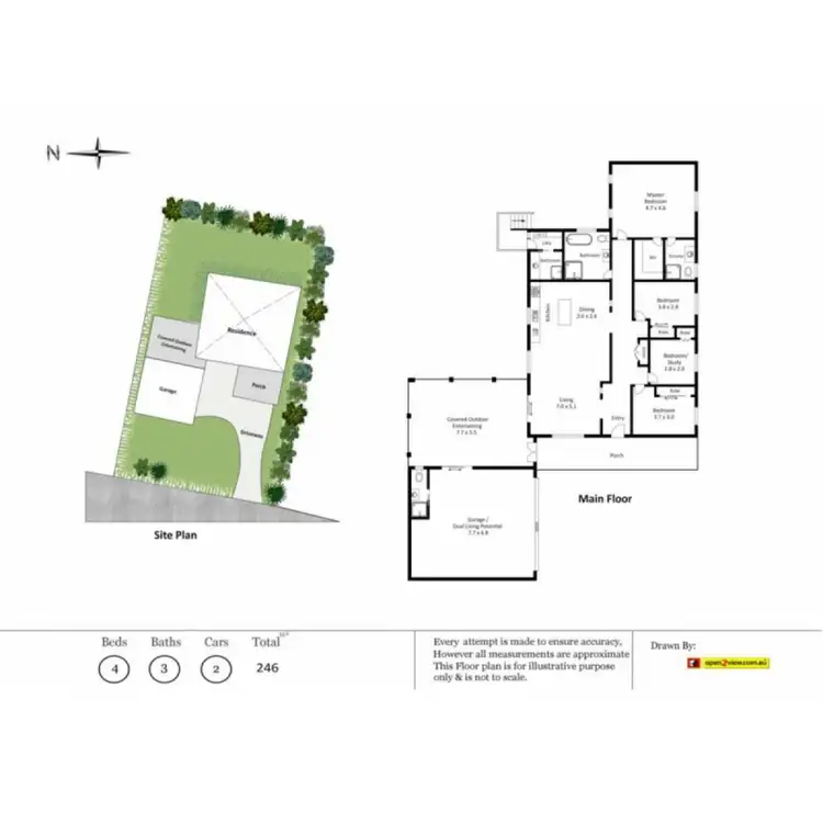 Floorplan of Homely house listing, 9 Cran Street, Ashmore QLD 4214