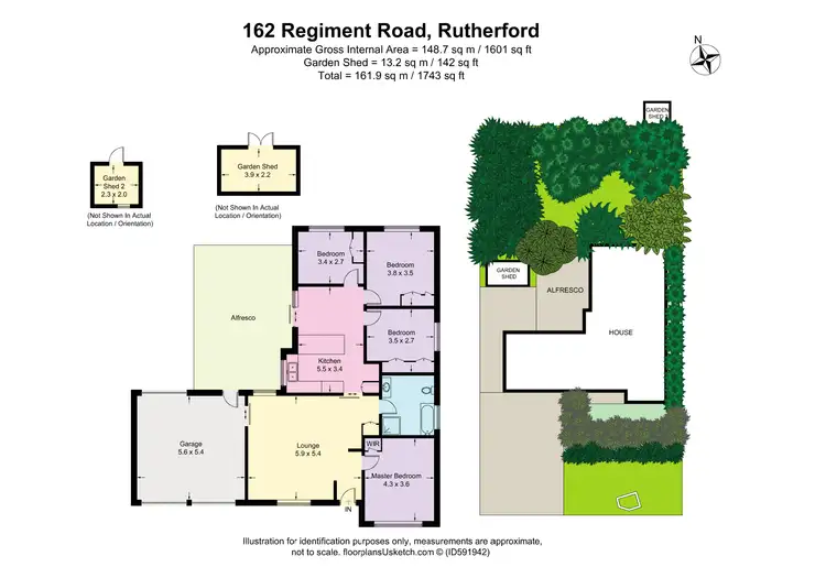 Floorplan of Homely house listing, 162 Regiment Road, Rutherford NSW 2320