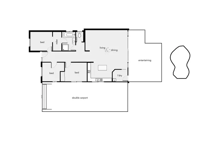 Floorplan of Homely house listing, 8 Melville Close, Mount Sheridan QLD 4868