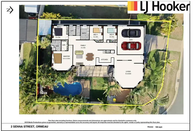 Floorplan of Homely house listing, 2 Senna Street, Ormeau QLD 4208