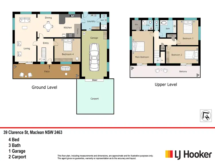Floorplan of Homely house listing, 39 Clarence Street, Maclean NSW 2463