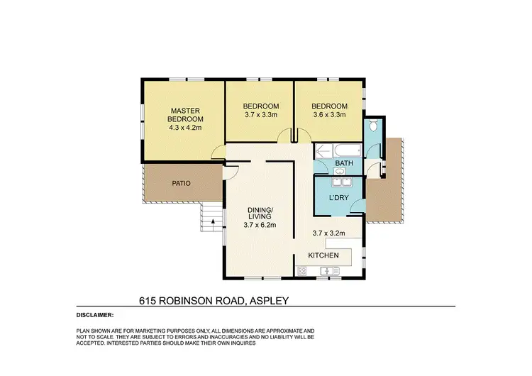 Floorplan of Homely house listing, 615 Robinson Road West, Aspley QLD 4034