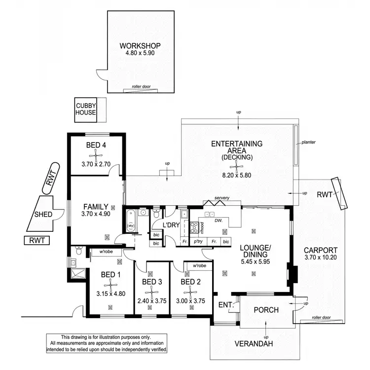 Floorplan of Homely house listing, 7 Hastings Road, South Brighton SA 5048