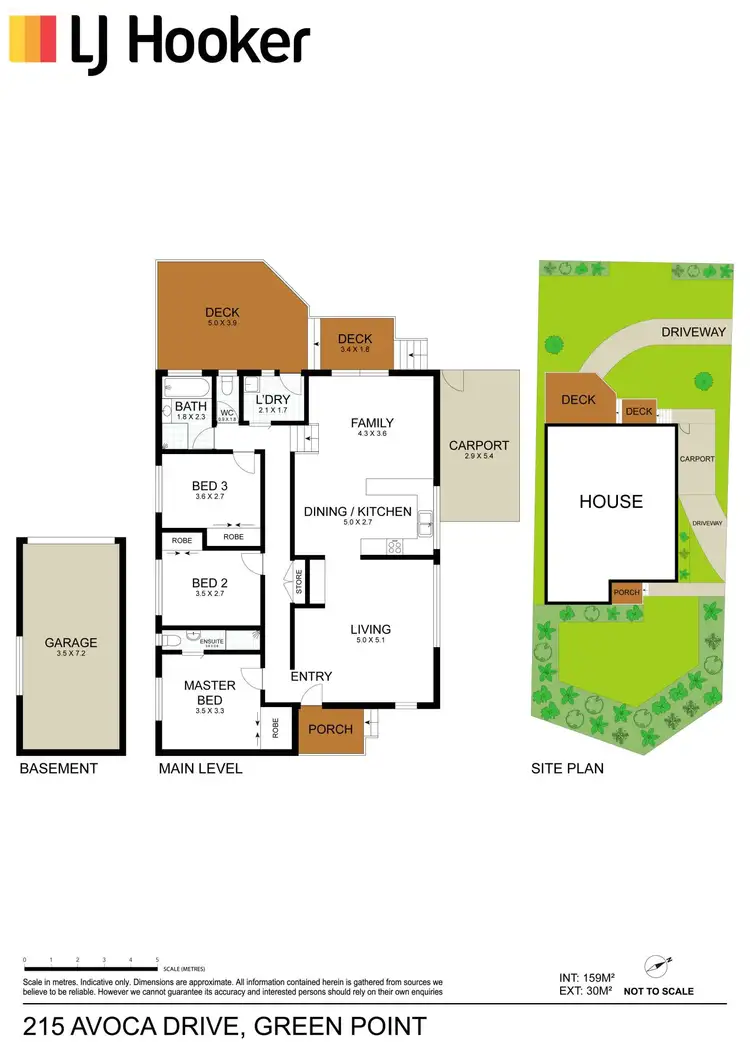 Floorplan of Homely house listing, 215 Avoca Drive, Green Point NSW 2251