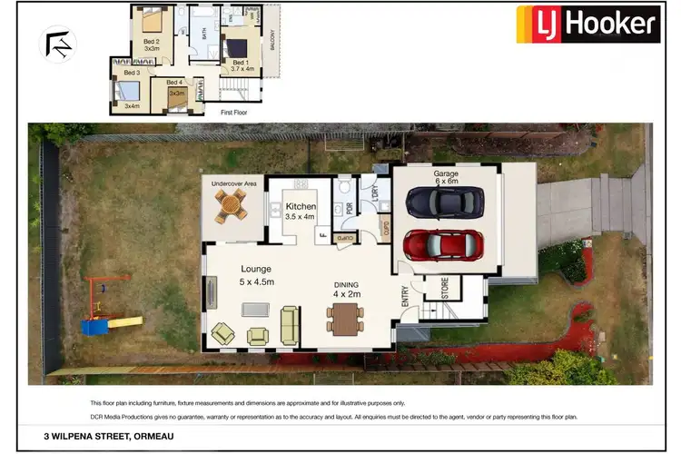 Floorplan of Homely house listing, 3 Wilpena Street, Ormeau QLD 4208