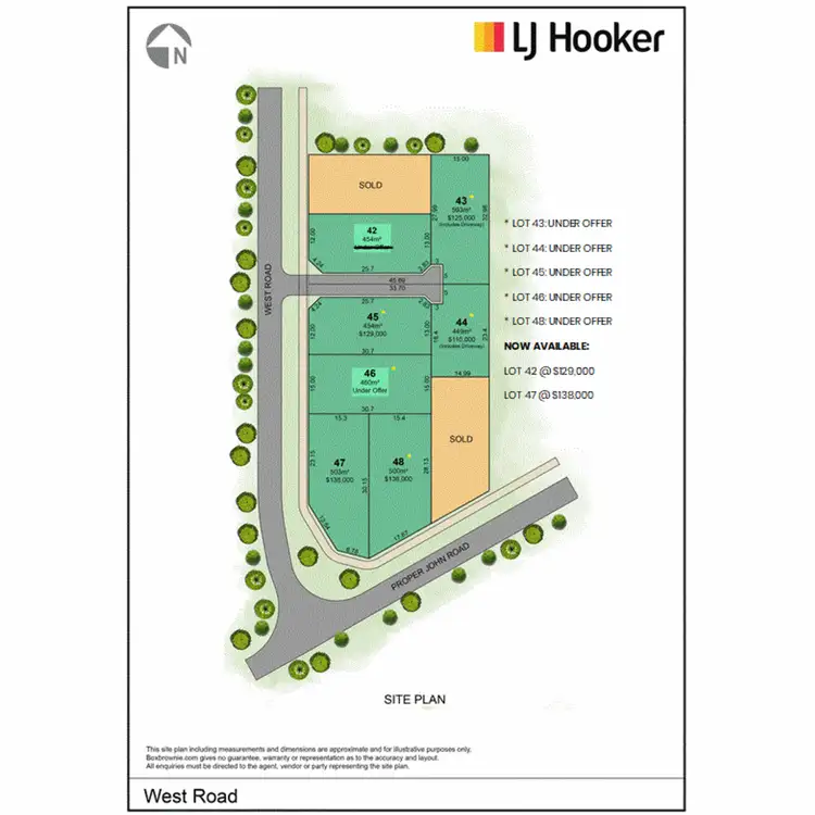 Floorplan of Homely land listing, Lot 42 - 6/2 West Road, Capel WA 6271