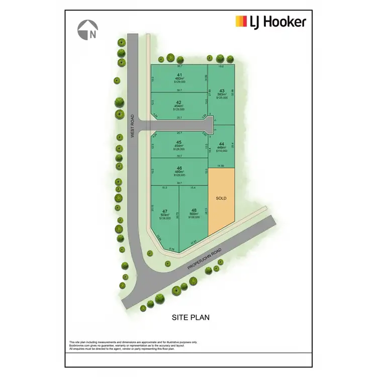 Floorplan of Homely land listing, Lot 41 - 7/2 West Road, Capel WA 6271