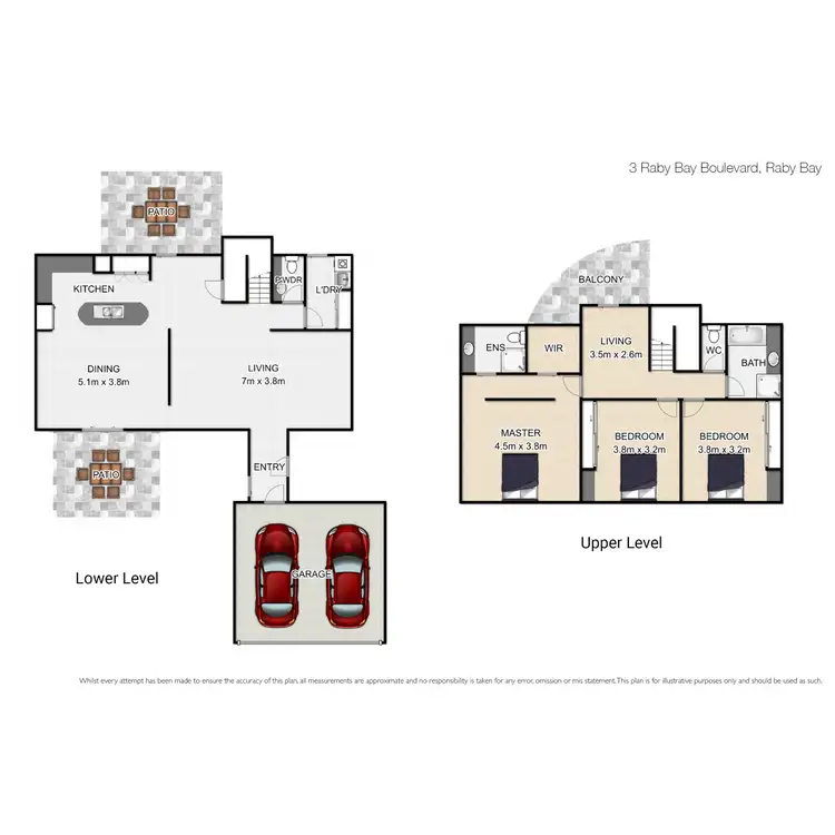 Floorplan of Homely house listing, 3 Raby Bay Boulevard, Raby Bay QLD 4163