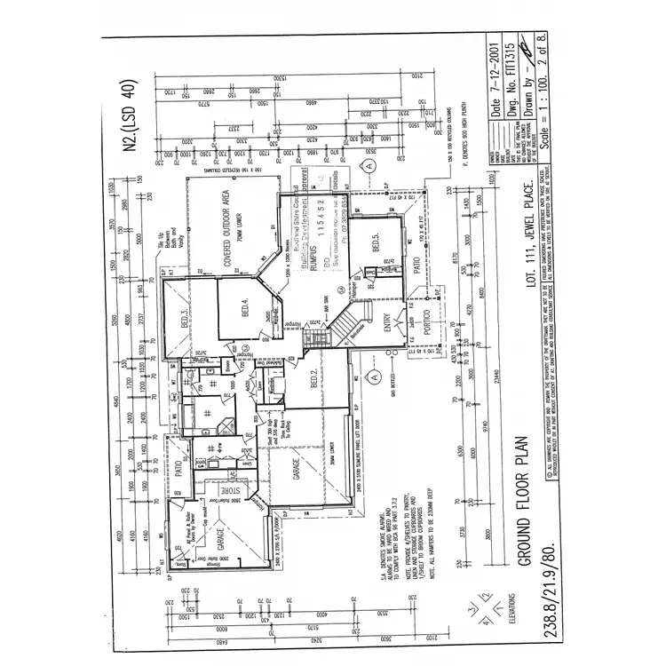 Floorplan of Homely house listing, 4 Jewel Place, Thornlands QLD 4164