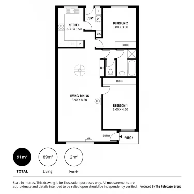Floorplan of Homely unit listing, 4/7 Iona Street, Broadview SA 5083