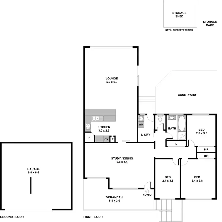 Floorplan of Homely house listing, 4 Bastille Close, Padstow Heights NSW 2211