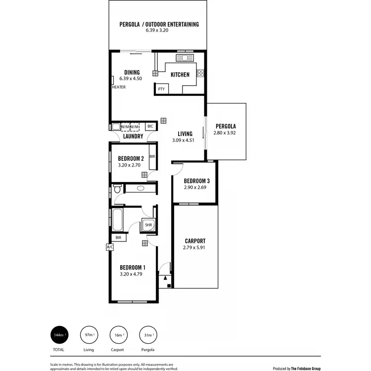 Floorplan of Homely house listing, 44 Regent Gardens Drive, Oakden SA 5086