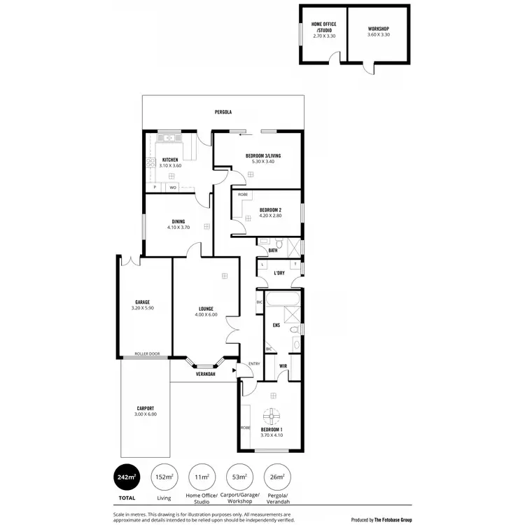 Floorplan of Homely house listing, 2A Park Crescent, Linden Park SA 5065