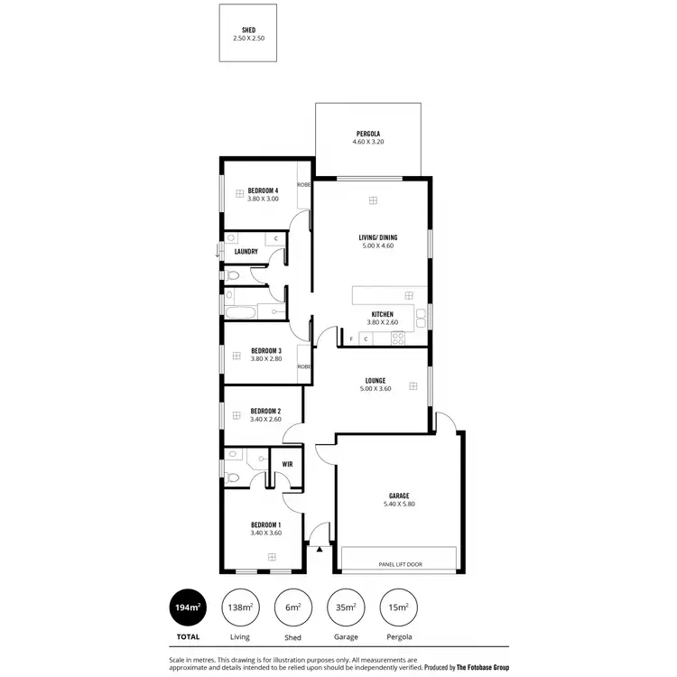 Floorplan of Homely house listing, 11 Clare Mews, Munno Para West SA 5115