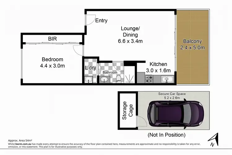 Floorplan of Homely apartment listing, 28/21 Eric Road, Artarmon NSW 2064