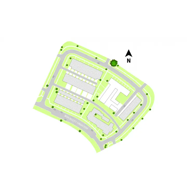 Floorplan of Homely townhouse listing, 27/30 Bon Scott Crescent, Moncrieff ACT 2914