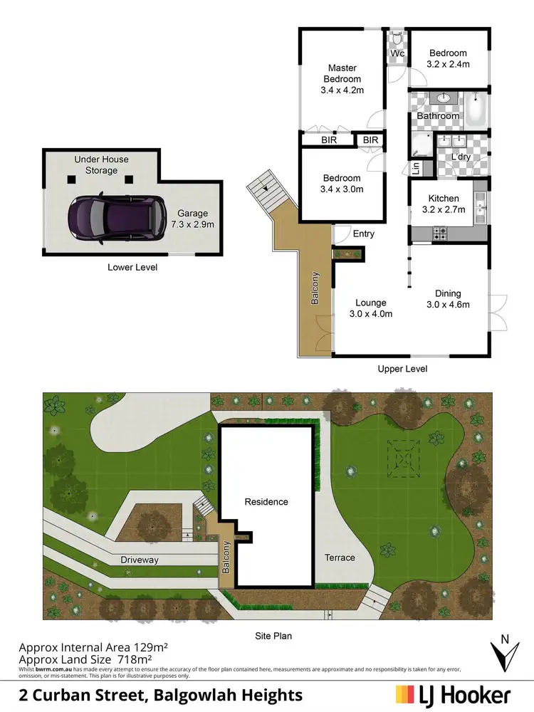 Floorplan of Homely house listing, 2 Curban Street, Balgowlah Heights NSW 2093