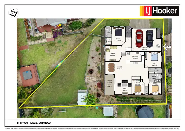 Floorplan of Homely house listing, 11 Ryan Place, Ormeau QLD 4208