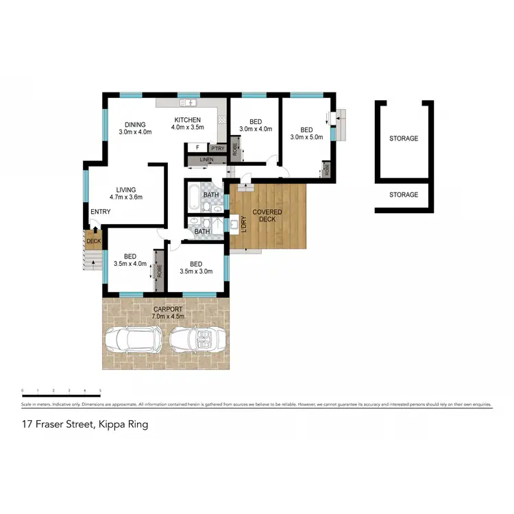 Floorplan of Homely house listing, 17 Fraser Street, Kippa-ring QLD 4021
