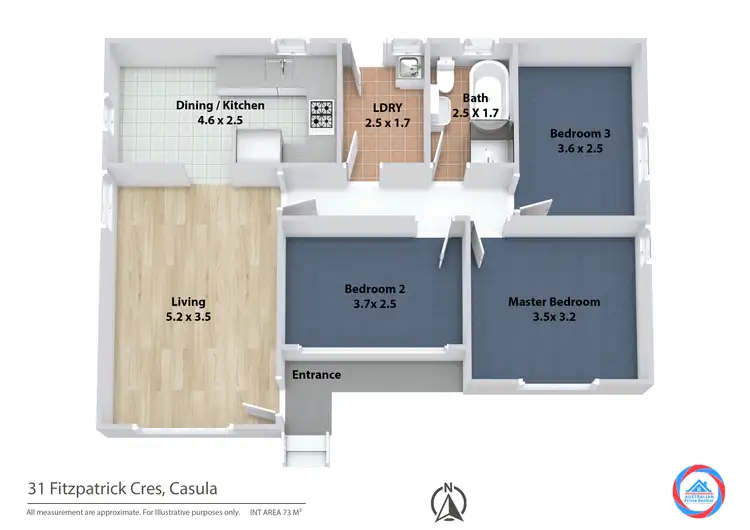 Floorplan of Homely house listing, 31 Fitzpatrick Crescent, Casula NSW 2170