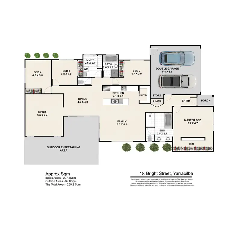 Floorplan of Homely house listing, 18 Bright Street, Yarrabilba QLD 4207