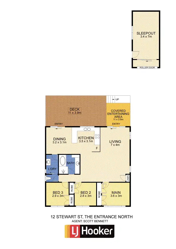 Floorplan of Homely house listing, 12 Stewart Street, The Entrance North NSW 2261