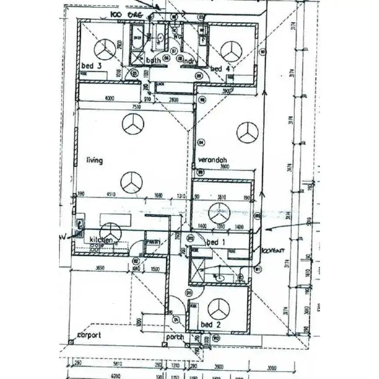 Floorplan of Homely rural property listing, 30 Keiley Road, Humpty Doo NT 836