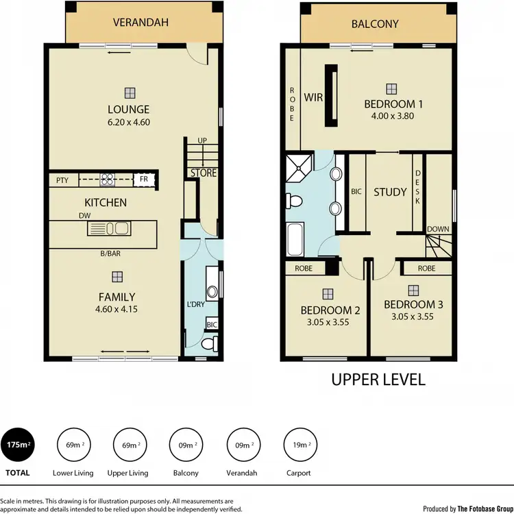 Floorplan of Homely townhouse listing, 2/10 Settlers Hill Drive, Golden Grove SA 5125