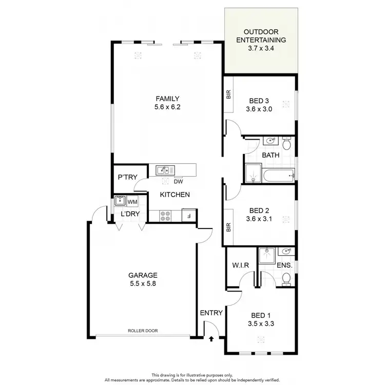 Floorplan of Homely house listing, 25A Hender Avenue, Klemzig SA 5087