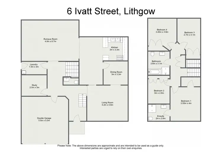 Floorplan of Homely house listing, 6 Ivatt Street, Lithgow NSW 2790