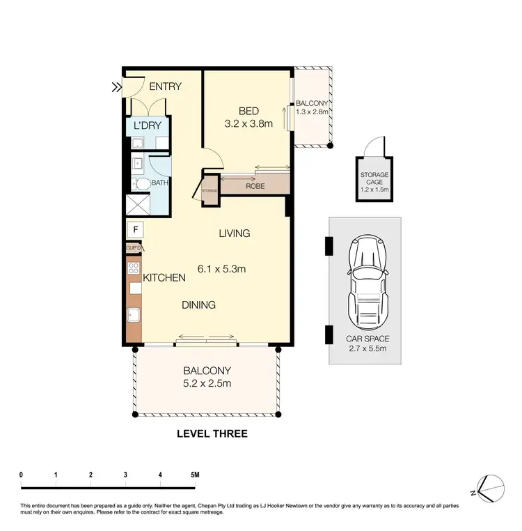 Floorplan of Homely apartment listing, 302/241-245 Sydney Park Road, Erskineville NSW 2043
