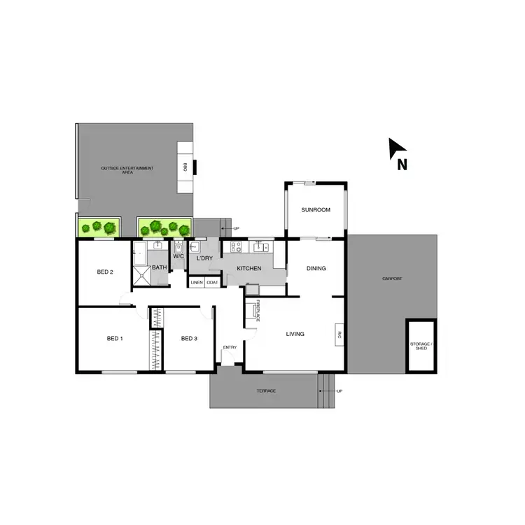 Floorplan of Homely house listing, 7 Fimister Circuit, Kambah ACT 2902