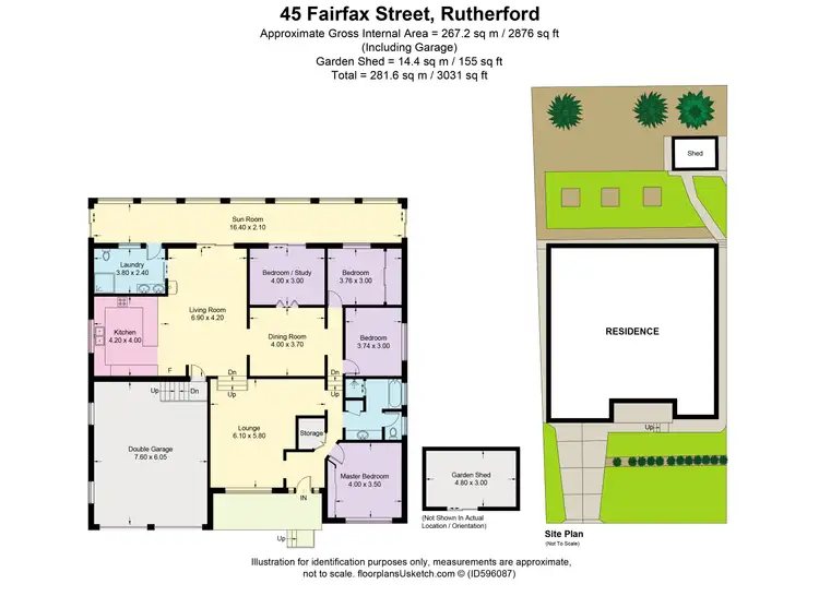 Floorplan of Homely house listing, 45 Fairfax Street, Rutherford NSW 2320