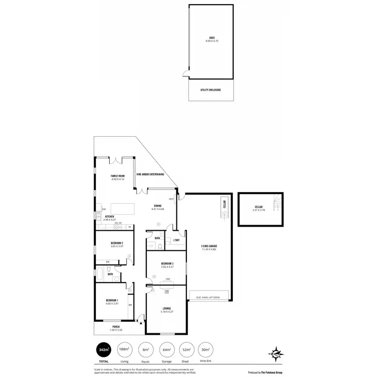 Floorplan of Homely house listing, 16 Melrose Avenue, Beulah Park SA 5067