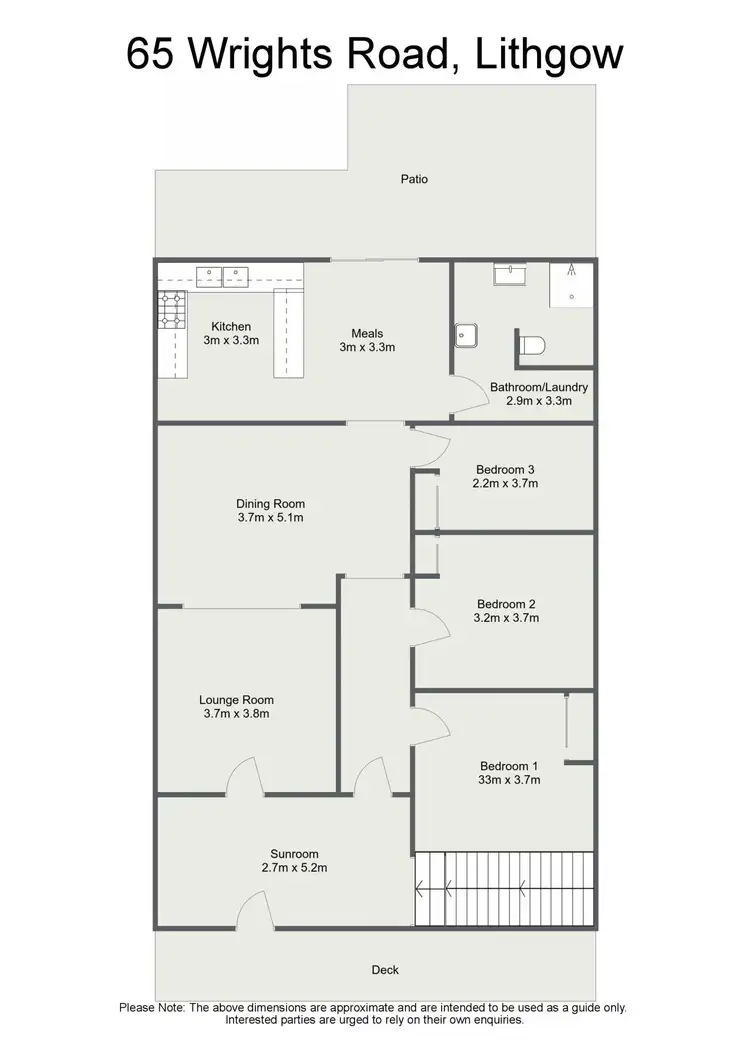 Floorplan of Homely house listing, 65 Wrights Road, Lithgow NSW 2790