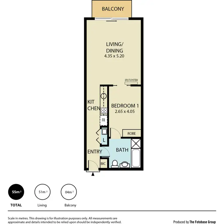 Floorplan of Homely apartment listing, 5/2-6 Goodall Parade, Mawson Lakes SA 5095