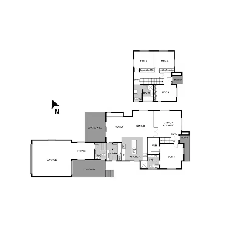Floorplan of Homely house listing, 133 Hoskins Street, Franklin ACT 2913