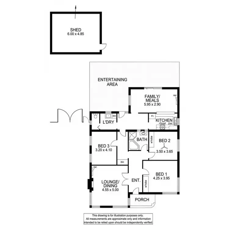 Floorplan of Homely house listing, 12 Whelan Avenue, Camden Park SA 5038