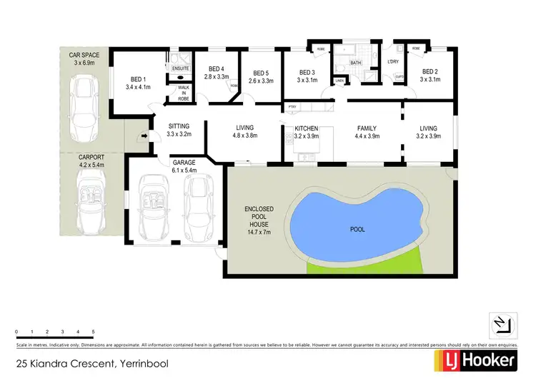 Floorplan of Homely house listing, 25 Kiandra Crescent, Yerrinbool NSW 2575