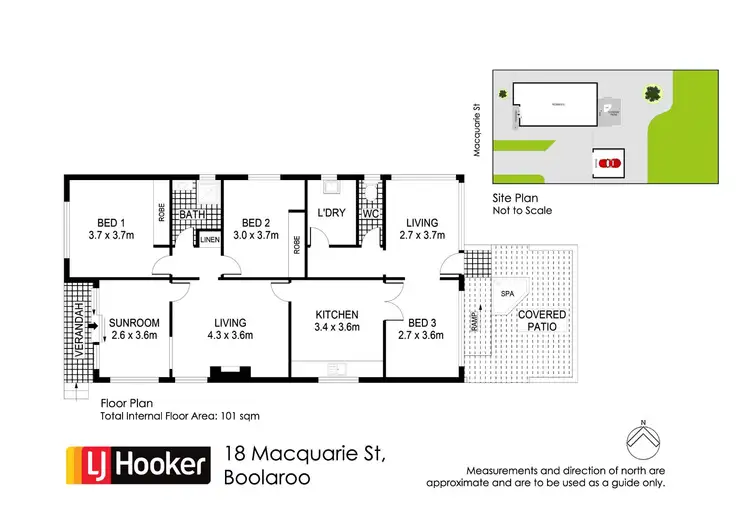 Floorplan of Homely house listing, 18 Macquarie Street, Boolaroo NSW 2284